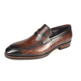 Italian Shoes Wingtip Genuine Leather Oxford Shoes Pointed ShoesMen's Italian Shoes Wingtip Genuine Leather Oxford Shoes Pointed Shoes